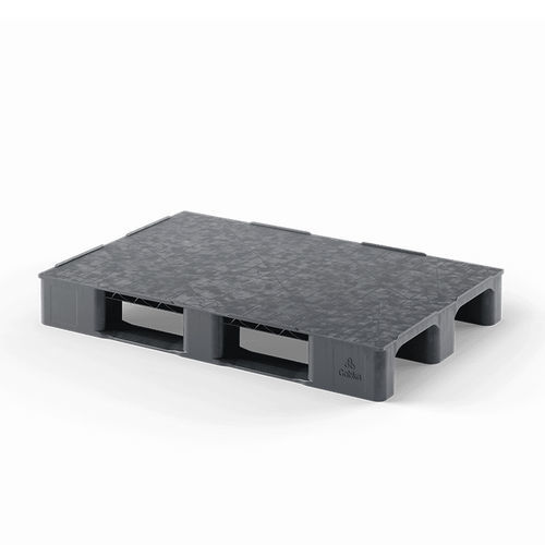 Pallet in plastica riciclata - Eco E5.1 (CD-2R) - Cabka - euro / da trasporto / di stoccaggio