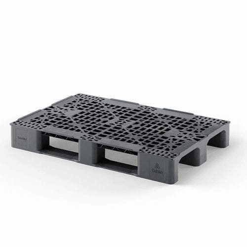 Pallet in plastica riciclata - Eco E5.1 (OD-3R) - Cabka - euro / da trasporto / di stoccaggio