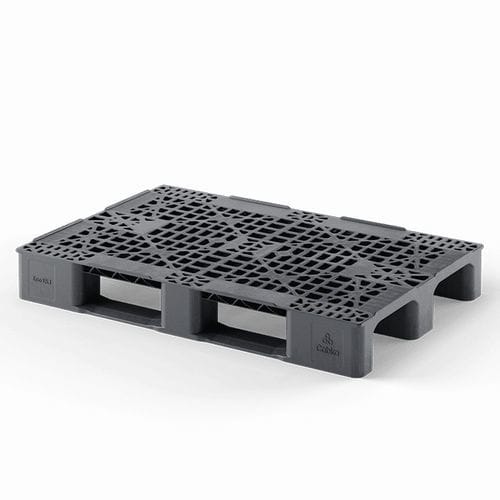 Pallet in plastica riciclata - Eco E5.1 (OD-2R) - Cabka - euro / da trasporto / di stoccaggio