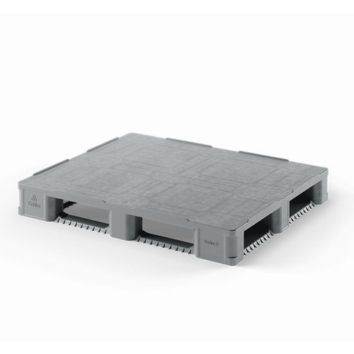 Pallet in plastica riciclata - Endur i7 (CD-5R) - Cabka - ISO / da trasporto / di stoccaggio