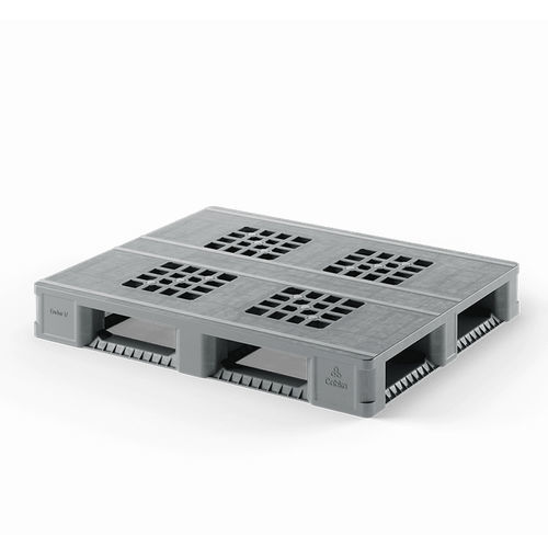 Pallet in plastica riciclata - Endur i7 (OD-6R) - Cabka - ISO / da trasporto / di stoccaggio
