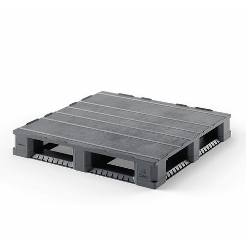 Pallet in plastica riciclata - Endur C7.2 (CD-6R) - Cabka - ISO / da trasporto / di stoccaggio
