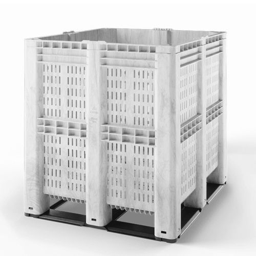 Cassa-pallet ventilata - Pallet Box 6R - Cabka - in plastica / di stoccaggio / per movimentazione