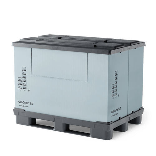 Cassa-pallet in plastica - CabCube 3.0 (3R) - Cabka - di stoccaggio / per movimentazione / di protezione