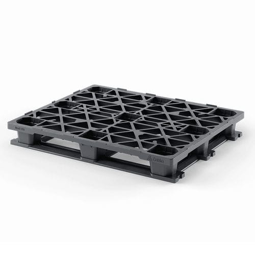 Pallet in plastica riciclata - Nest US5 (OD-6R) - Cabka - ISO / da trasporto / per movimentazione
