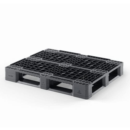Pallet in plastica riciclata - Eco US5 (OD-6R) - Cabka - ISO / da trasporto / di stoccaggio