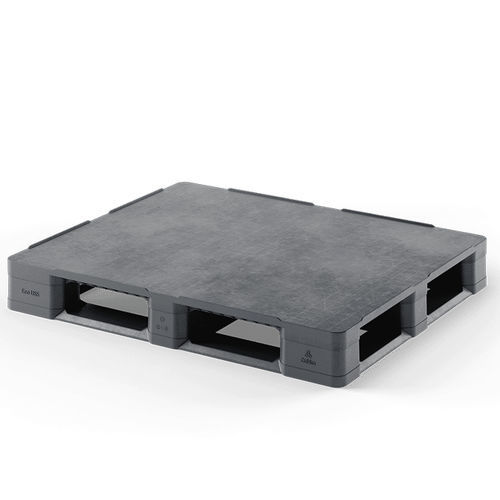 Pallet in plastica riciclata - Eco US5 (CD-6R) - Cabka - ISO / da trasporto / di stoccaggio
