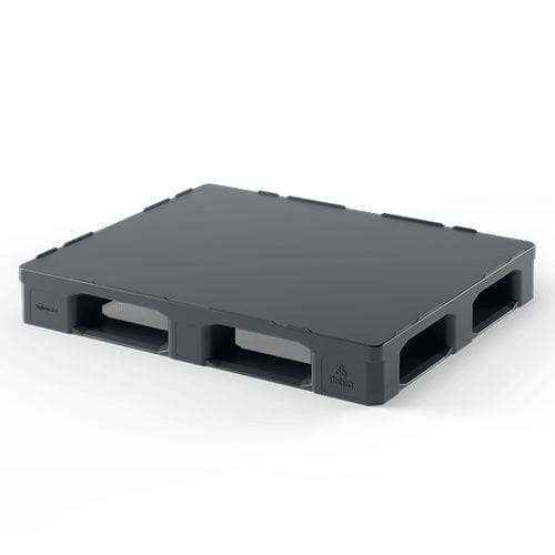 Pallet igienico - Hygienic i7.1 recycled (CD-5R) - Cabka - in plastica riciclata / ISO / da trasporto