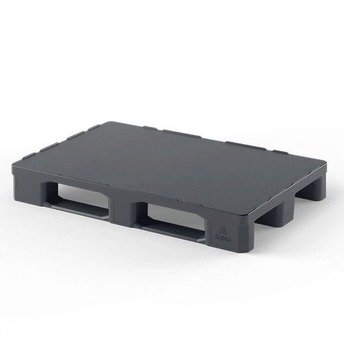 Pallet in plastica riciclata - Hygienic E7.3 recycled (CD-3R) - Cabka - euro / da trasporto / di stoccaggio