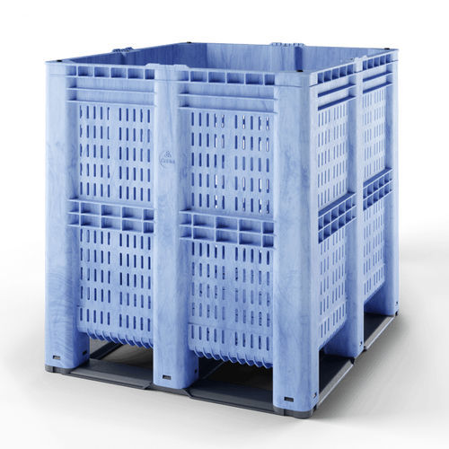 Cassa-pallet ventilata - Pallet Box 2.0  6R - Cabka - in plastica / di stoccaggio / da trasporto