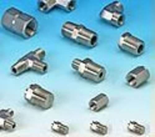 Raccordo idraulico - 1/8" - 1" - BULK - ad avvitamento / in acciaio inossidabile / per manipolazione di precisione