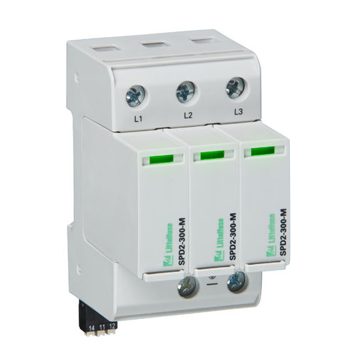 Limitatore di sovratensione di tipo 2 - SPD2 3P+0 series - Littelfuse - di tipo 1 / classe II / 3 poli