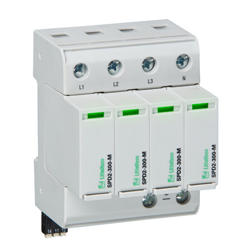 Limitatore di sovratensione di tipo 2 - SPD2 4P+0 series - Littelfuse - di tipo 1 / classe II / multipolare