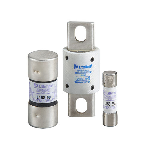 Fusibile cilindrico - L15S series - Littelfuse - azione rapida / limitatore / per semiconduttore