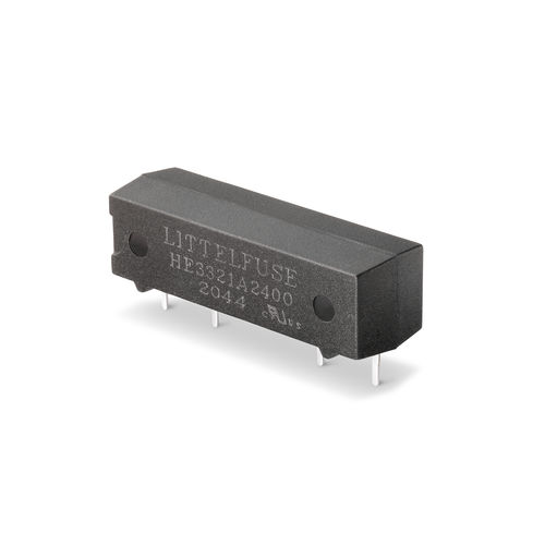 Relè reed DC - HE3300 series - Littelfuse - in miniatura / SIL / ad alta tensione