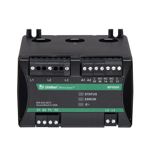 Relè di sovraccarico - MP8000 series - Littelfuse - di sottotensione / di assenza di fase / di squilibrio di fase
