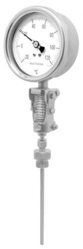 Termometro bimetallico - BDTG18 - Badotherm Group - analogico / con quadrante / ad inserimento