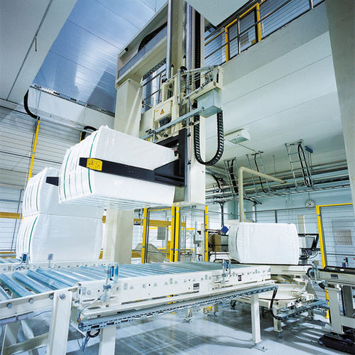 Pressa imballatrice per tessili - AUTEFA SOLUTIONS - verticale / automatica