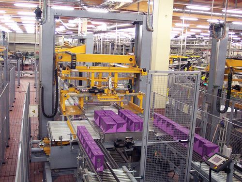 Pallettizzatore a portale - AUTEFA SOLUTIONS - per cartoni / per vaschette / di contenitore