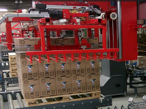 Pallettizzatore robotizzato - AUTEFA SOLUTIONS - a portale / per movimentazione / per vaschette