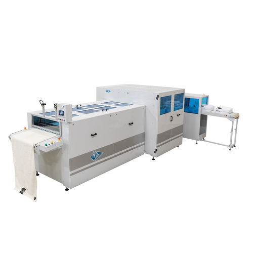 Macchina piegatrice per tessuti - Mini-TP 2X1 - AUTOMATEX - elettrica / automatica