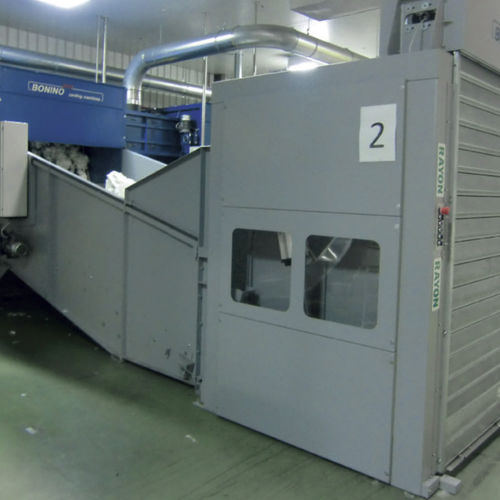 Apriballe automatico - BONINO CARDING MACHINES - pesatrice / per l'industria tessile