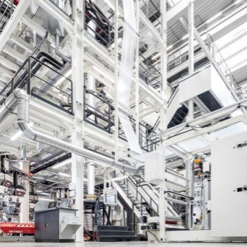 Linea di estrusione 3 strati - OPTIMEX FFS - W&H Group - 5 strati / film soffiato / per termoplastici