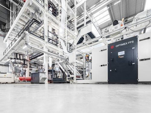 Linea di estrusione multistrato - OPTIMEX FFS - W&H Group - con unità di stampa in linea / ad alto rendimento / film soffiato