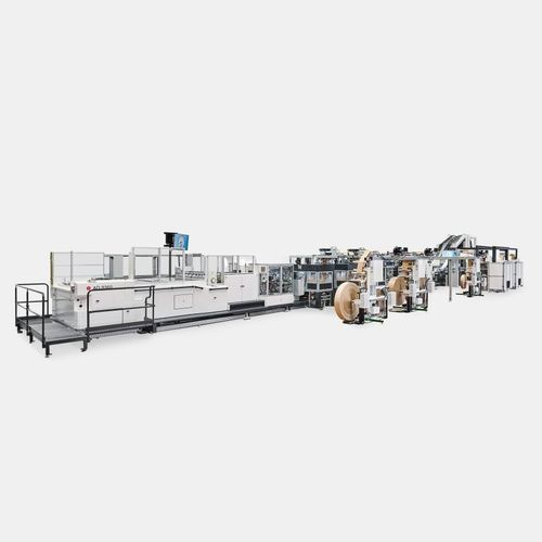 Macchina per la produzione di sacchi di carta - AD 8360 - W&H Group - automatica / ad alta velocità