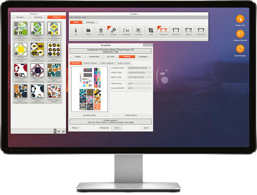 Software di gestione - TextilePro - CALDERA - di regolazione / per tessili