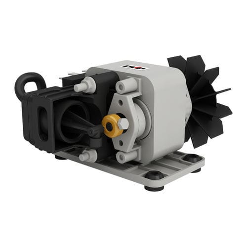 Pompa a vuoto a pistone - ZB 12C CC - DVP Vacuum Technology - senza olio / monostadio / per motore