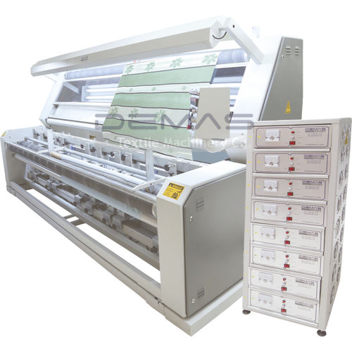 Macchina da taglio a lama - R.401-36 - DEMAS MAKINE - ad ultrasuoni / per materiale tessile / per tessuti in nastri