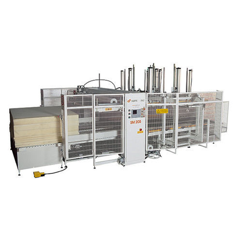 Macchina per imballaggio automatica - SM205 Magnum - DUEFFE - in pellicola / orizzontale / per materasso