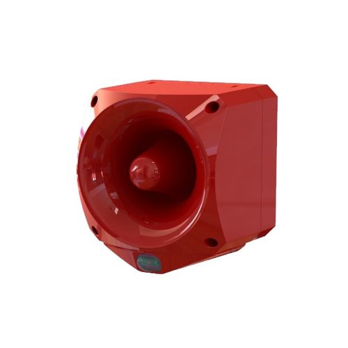 Diffusore di allarme sonoro con luce a LED - Nexus Pulse Wall series - Moflash Signalling - con luci lampeggianti / elettronico / IP66