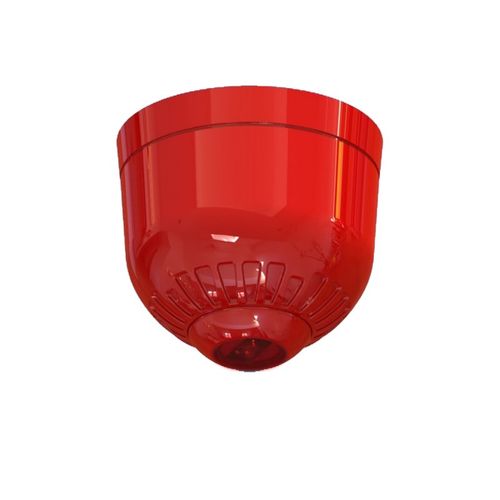 Diffusore di allarme sonoro con luce a LED - Sonos Pulse Ceiling series - Moflash Signalling - con luci lampeggianti / elettronico / IP65