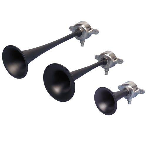 Clacson di allarme pneumatico da interno/da esterno - TDE - Moflash Signalling - a tromba / a prova di polvere / rinforzato