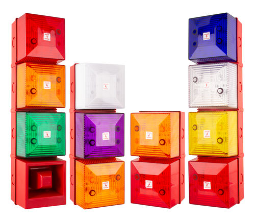 Colonna luminosa LED - FD40/SD40 - Moflash Signalling - lampeggiante / permanente / lampeggiante