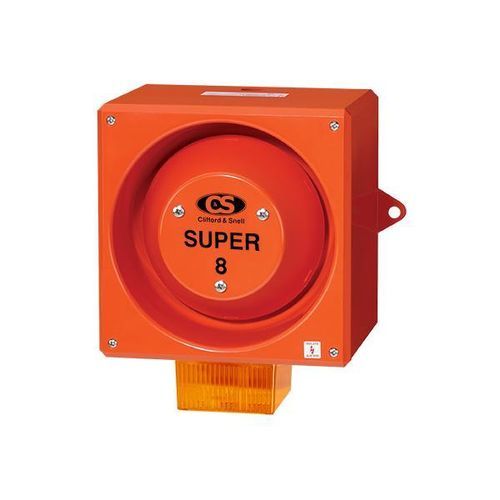 Sirena elettronica - YL80 Super - Moflash Signalling - resistente alle intemperie / resistente al fuoco / IP66