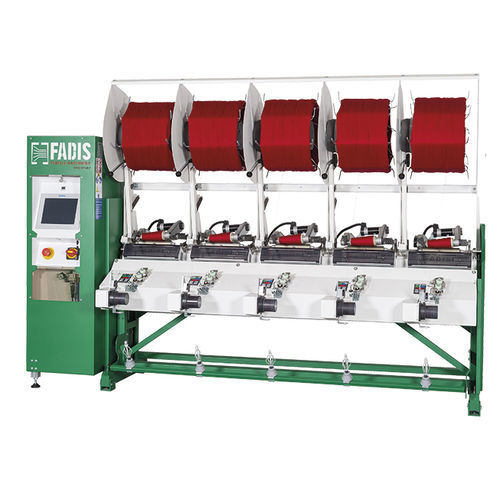 Macchina per bobinaggio per filati - SINCRO D SW - PREMIUM - FADIS - incrociata / di precisione / da matassa a cono