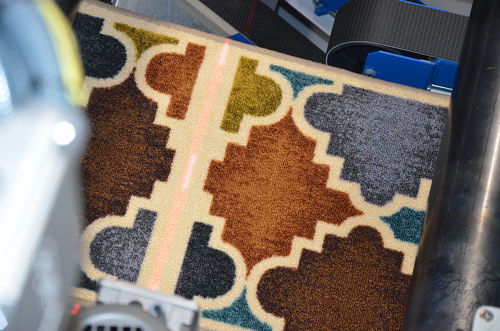 Macchina da taglio a taglio trasversale - HANDSAEME MACHINERY - per tessuti / per moquette / semiautomatica
