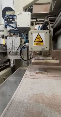 Etichettatrice semiautomatica - HANDSAEME MACHINERY - completamente automatica / per campione di tessuto / per applicazione laterale