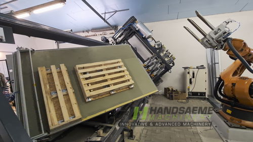 Macchina per la produzione per legno - BOS-V - HANDSAEME MACHINERY - per pallet / automatico / per linee di assemblaggio