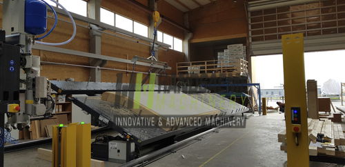 Macchina per la produzione per pannelli - BOS-FRAM - HANDSAEME MACHINERY - automatico / per cantiere di costruzione / per l'industria del legno