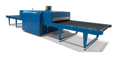 Essiccatore ad aria calda - SPRINT® EV 2500 - M&R - per l'industria tessile / induritore / con nastro trasportatore
