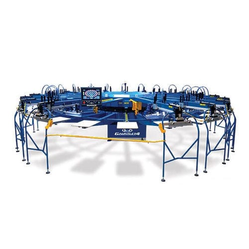 Macchina serigrafica automatica - GAUNTLET® 4  - M&R - a colori / pneumatica / digitale