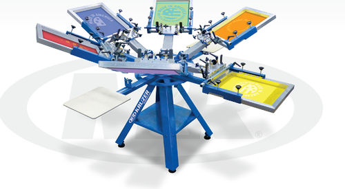 Macchina serigrafica manuale - KRUZER™ series - M&R - a 4 colori / a 6 colori / a 8 colori