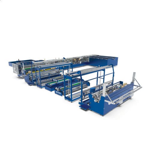 Macchina di nobilitazione tessile per tessuti tecnici - Ml-DL - MAGETRON