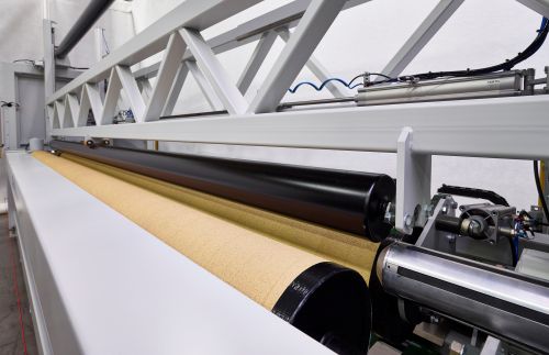 Avvolgitrice per materiale non tessuto - MATTHYS GROUP - per tessuti / di carta / automatica