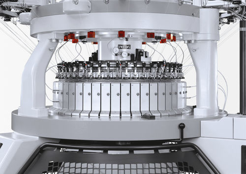 Macchina per maglieria circolare - INTERRIB 4-1.6 QC - MAYER & CIE - jersey bifrontura / industriale