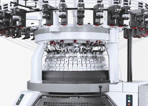 Macchina per maglieria circolare - OVJA 1.6 ET - MAYER & CIE - jersey bifrontura / industriale